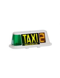 Indicador tarifario taxi modelo MINILED