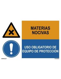 MATERIAS NOCIVAS/OBLIGAT. EQUIPO DE PROTECCIÓN