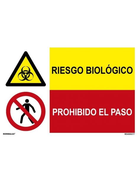 RIESGO BIOLÓGICO/PROH. EL PASO