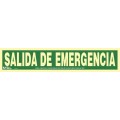 SEÑAL SALIDA DE EMERGENCIA