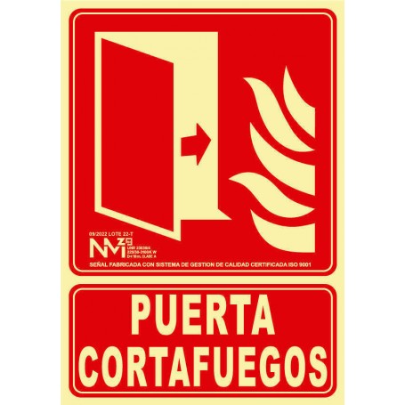 Señal Puerta Cortafuegos