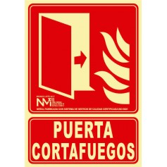 Señal Puerta Cortafuegos