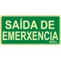 SINAL SAÍDA DE URXENCIA