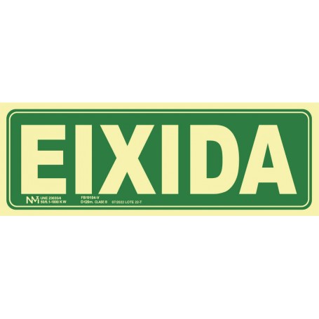 SEÑAL EIXIDA