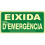 SEÑAL EIXIDA D'EMERGÈNCIA