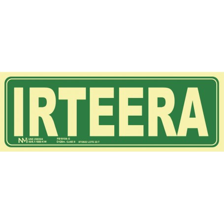 SEÑAL IRTEERA