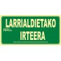SEÑAL LARRIALDIETAKO IRTEERA