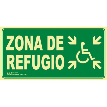 Señal Zona de Refugio
