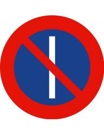 Señal Estacionamiento Prohibido Los Días Impares