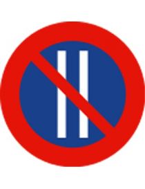 Señal Estacionamiento Prohibido Los Días Pares