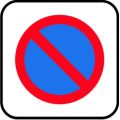 Señal Zona de Estacionamiento Limitado