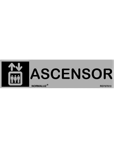 Placa Informativa Ascensor