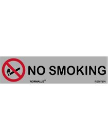 Placa Informativa No Smoking