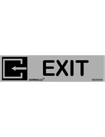 Placa Informativa Exit