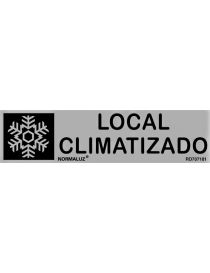 Placa Informativa Local Climatizado