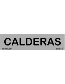 Placa Informativa Calderas